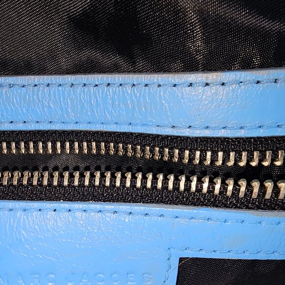 Open Top Turquoise Blue Marc Jacobs Tote *RARE* - Picture 7 of 13
